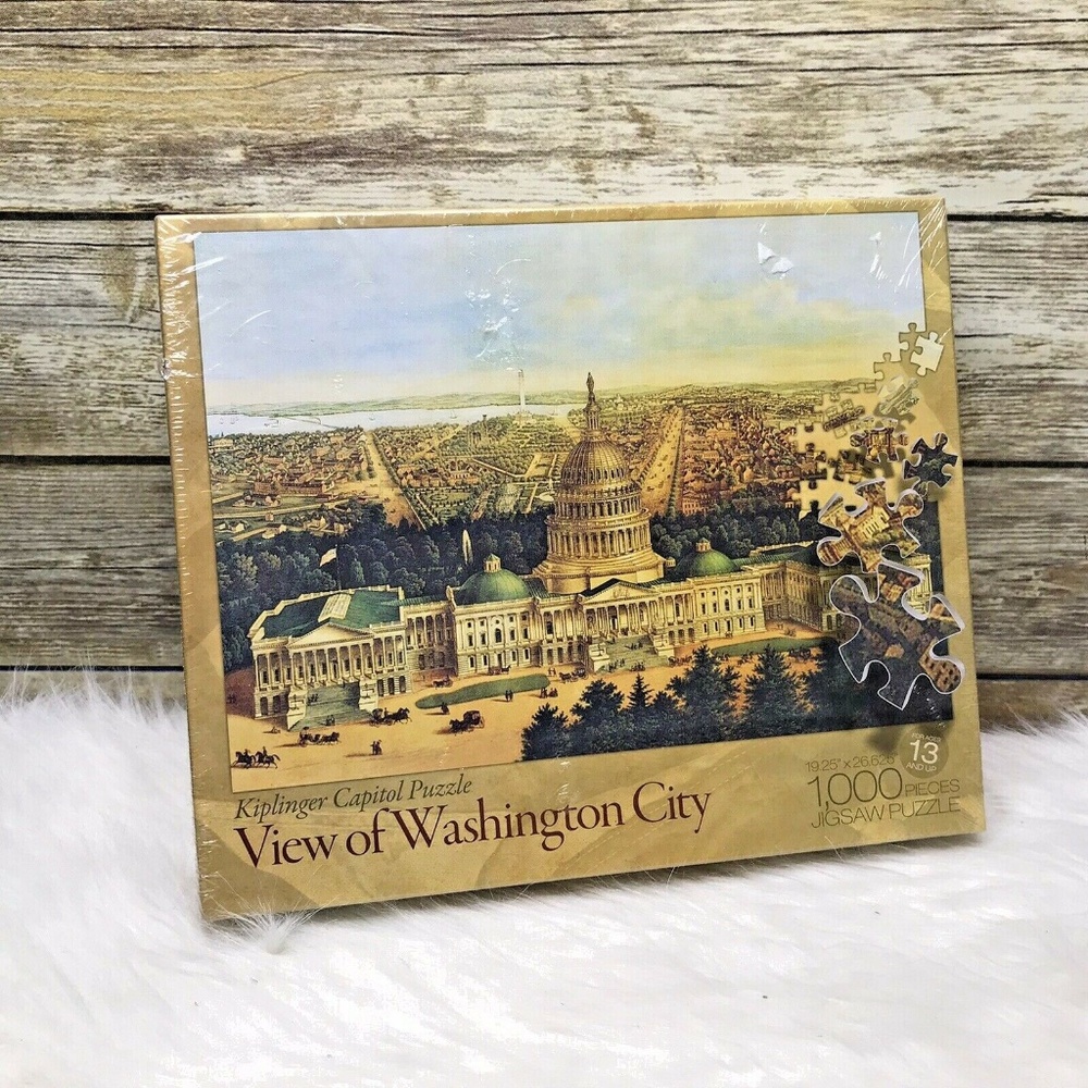 Puzzles Plus Inc Washington City Jigsaw Puzzle